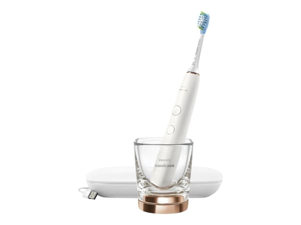 Philips Sonicare DiamondClean 9000 HX9911 - Tannbørste - trådløs - rosegull