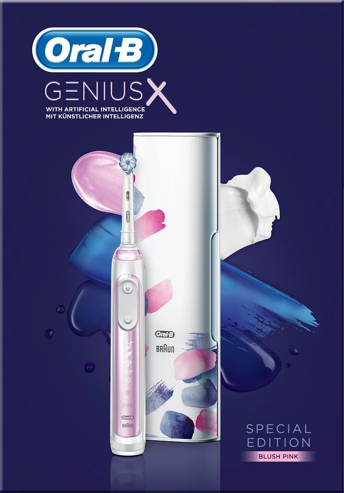Oral-B Genius X Blush Pink Art SUT