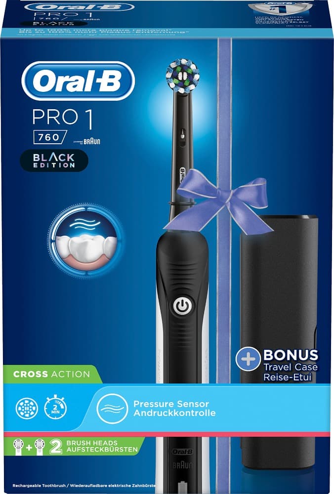 Oral-B Pro1 760 Black Edition CrossAction