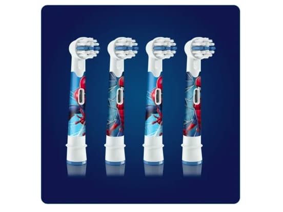 Oral-B 80352671, 4 styck, Blå, Vit, Spider-Man, Ungern, Oral-B, 21,8 g