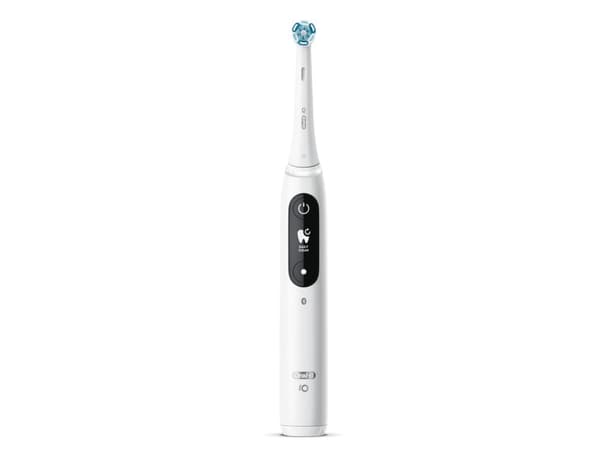 Oral-B iO 4210201362982, Aikuinen, Pyörivä hammasharja, Päivittäinen käyttö, Syväpuhdistus, Ienhoito, Herkkä, Valkaisu, Valkoinen, Valkoinen, Pyöreä