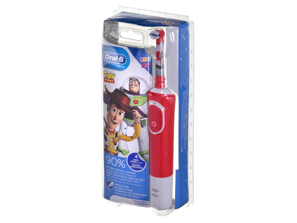 Braun Oral-B Vitality kids Toy Story 2 Barn Roterende Tannbørste Rød