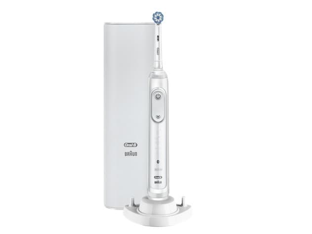 Dantu šepetelis Oral-B Electric toothbrush Genius X 20100S Rechargeable, For adults, Number of brush heads included 1, Number of teeth brushing modes