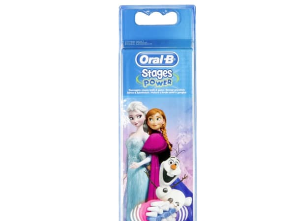 Oral-B EB 10 2 Frozen, 2 kpl, Sininen, Vaaleanpunainen, Oral-B Stages Power