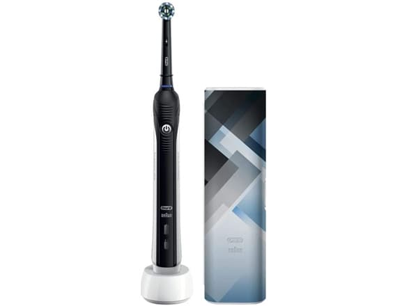 Oral-B Electric Toothbrush Pro 2 2500 Design Edition Rechargeable, For adults, Number of brush heads included 1, Number of teeth brushing modes 2, Bl