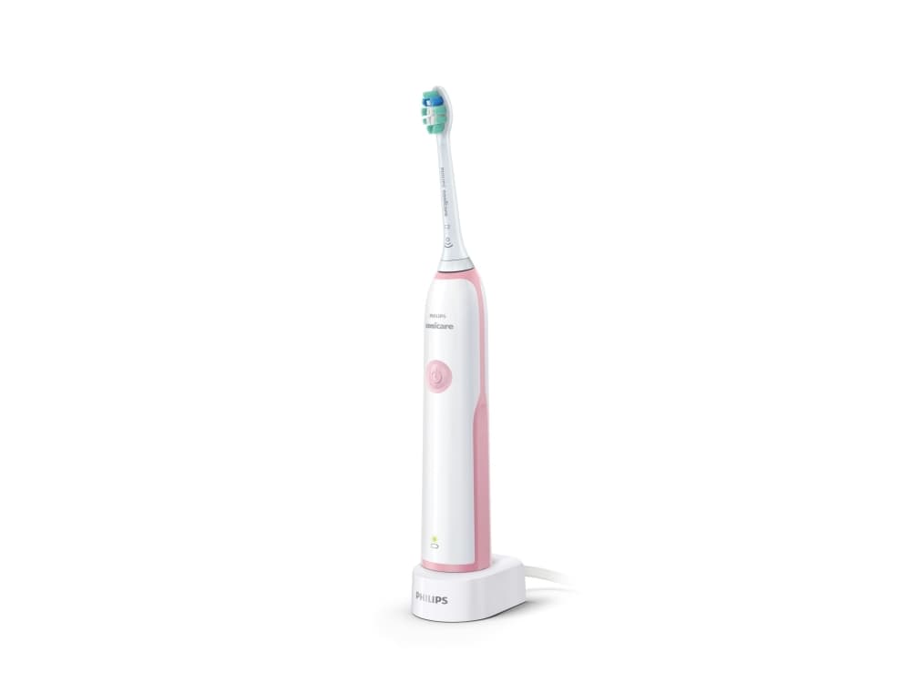 Philips Sonicare CleanCare HX3212/42, Vuxen, Ultraljudstandborste, 31000 rörelser per minut, Daglig vård, Rosa, 2 min,30 sec