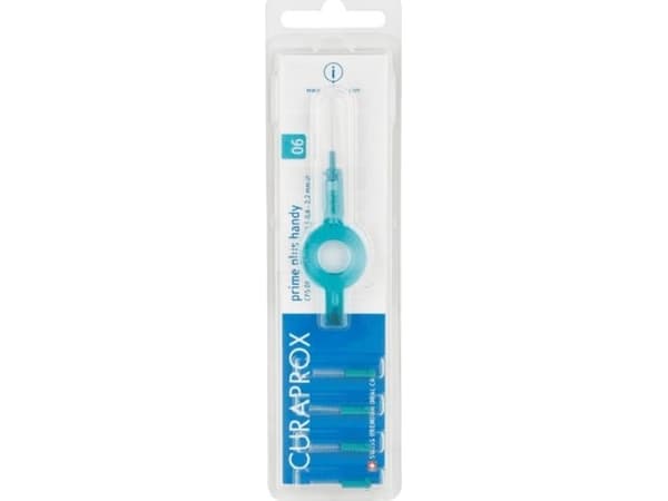 Curaden Curaprox CPS 06-011, Interdentalbørster, Prime Plus hendig, 5 stk.