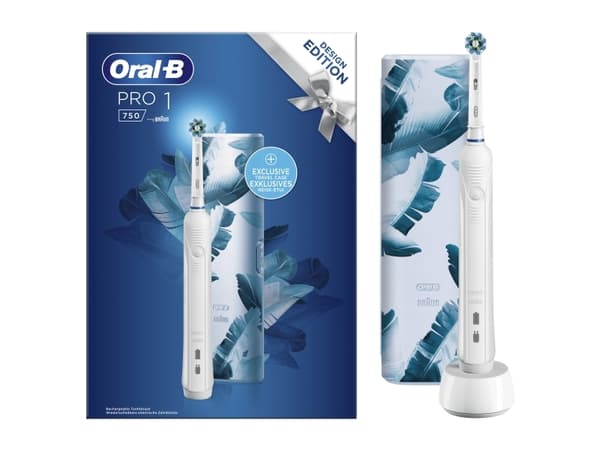 Szczoteczka Oral-B Pro CrossAction White + Etui White