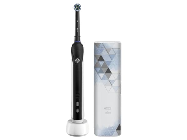Oral-B Pro 750 CrossAction Bonus Pack - Tandborste - svart