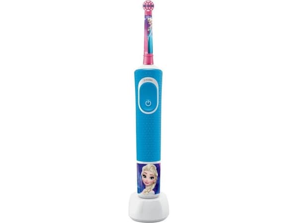 Oral-B Kids Frozen II, Barn, Vanlig, Känslig, Blå, Vit, 2 min, 3 År, Batteri