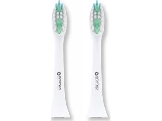 Oromed SONIC BASIC WHITE, 2 stykker, Hvit, ORO-BRUSH WHITE, ORO-SONIC SARMOCARE, ALFAVISE