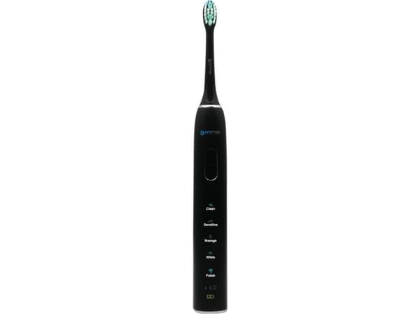 Oromed ORO-BRUSH BLACK, Vuxen, Ultraljudstandborste, Massage, Polering, Känslig, Tandblekning, 38000 rörelser per minut, Svart, 2 min