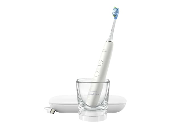 Philips Sonicare DiamondClean 9000 HX9911 - Tandborste - sladdlös - vit