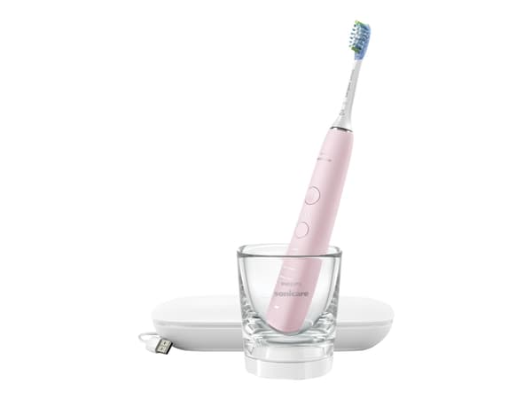 Philips Sonicare DiamondClean 9000 HX9911 - Tandborste - sladdlös - rosa