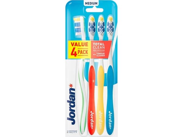 JORDAN Szcz.TOTAL CLEAN Medium 4-pack