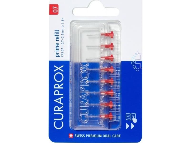 Curaprox Curaprox Prime Refill CPS 0.7 - 2.5 mm Interdental brush 8pcs