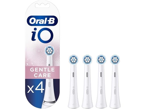 Oral-B iO Gentle Care 4210201343684, 4 kpl, Valkoinen, Oral-B iO