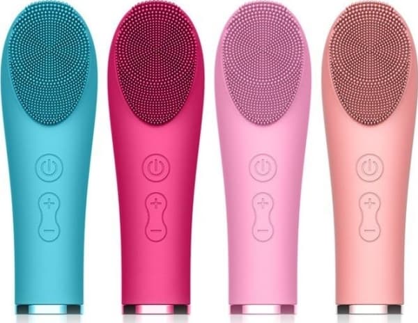 Oro-med Sonic børste for fjerning av sminke og ansiktsmassasje, Rosa