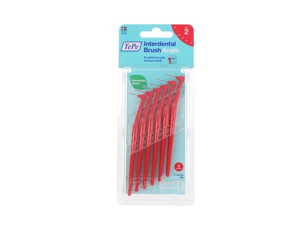 TEPE_Angle interdentalrumsborstar 0,50 mm 6 st