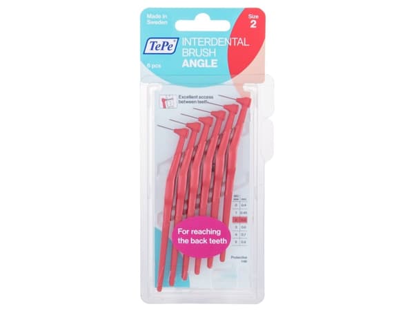 TEPE_Angle interdentalrumsborstar 0,50 mm 6 st