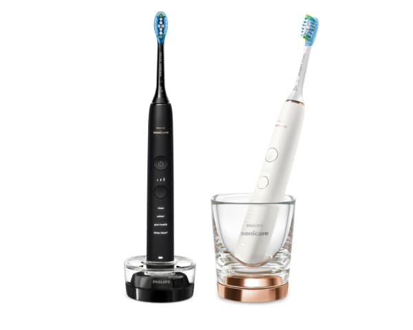 Philips Sonicare Diamond Clean HX9914/57 elektrisk tannbørste, dobbel ramme