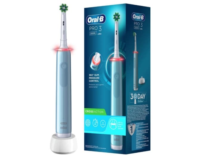 Oral-B PRO 80332089 elektrisk tannbørste Voksen Blå