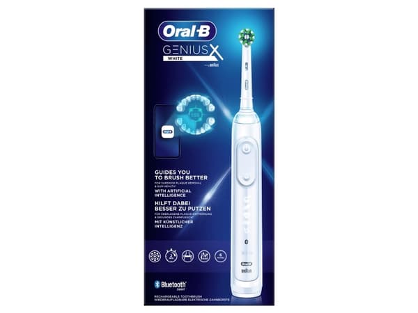 Oral-B Genius X 80354126 elektriska tandborstar Vuxen Oscillerande tandborste Vit