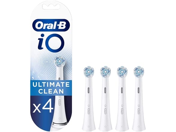 Oral-B iO Ultimate Clean 4 stykker Hvit