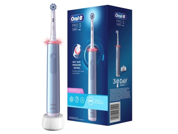 Oral-B 80332159, Vuxen, Daglig vård, Känslig, Tandblekning, Blå, 2 min, Tyskland, Batteri