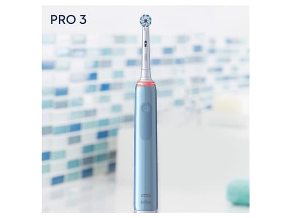 Oral-B 80332159, Vuxen, Daglig vård, Känslig, Tandblekning, Blå, 2 min, Tyskland, Batteri