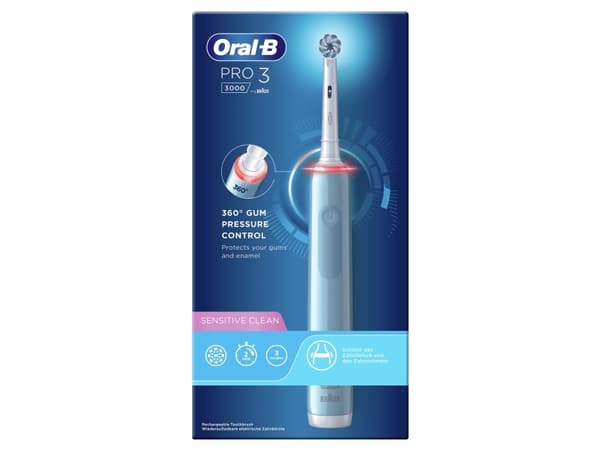 Oral-B 80332159, Vuxen, Daglig vård, Känslig, Tandblekning, Blå, 2 min, Tyskland, Batteri