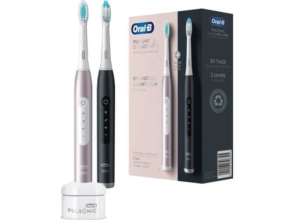Procter & Gamble Oral-B Pulsonic Slim 4900 Elektrisk Tandbørste Duopack