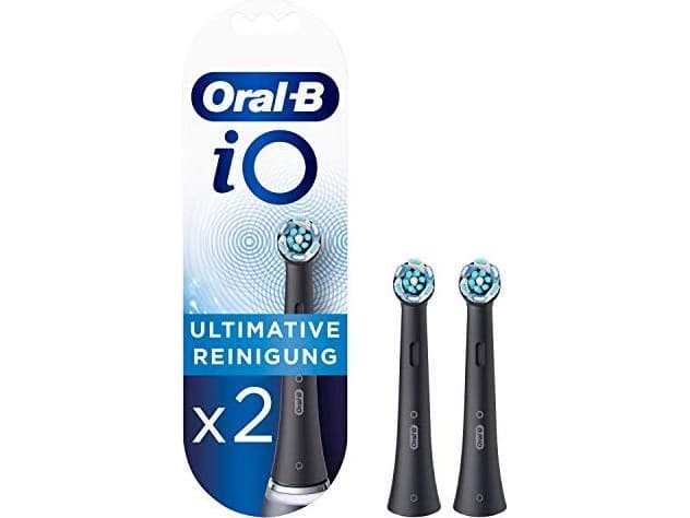Oral-B iO Toothbrush heads Ultimate Cleaning 2 pcs. Black