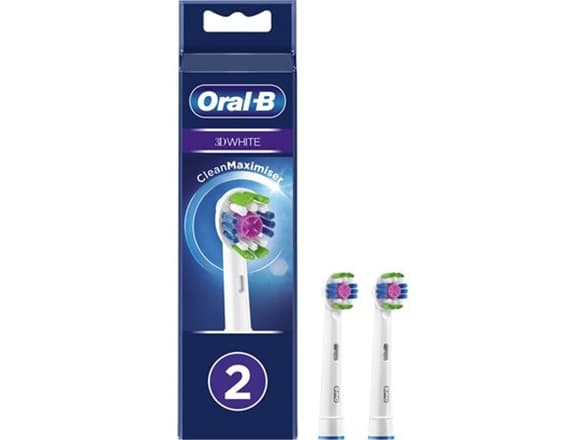 Tannbørste Oral-B Braun EB18-2 3D Hvit elektrisk tannbørstehode