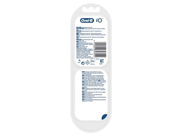 Oral-B iO Gentle Care 80346671, 4 stykker, Blå, Hvit, 32 g, Tyskland, 22,8 mm, 74 mm