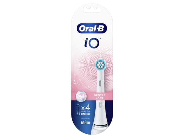 Oral-B iO Gentle Care 80346671, 4 stykker, Blå, Hvit, 32 g, Tyskland, 22,8 mm, 74 mm