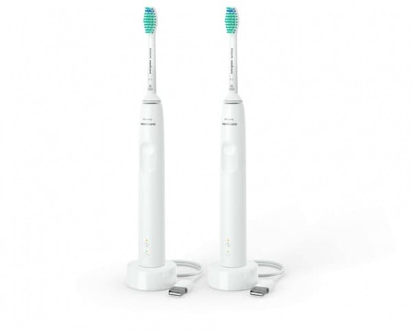 Philips 3000 series 3100 series HX3675/13 Sonic-sähköhammasharja, Aikuinen, Sonic-hammasharja, Päivittäinen käyttö, 31000 liikettä minuutissa, Valkoi