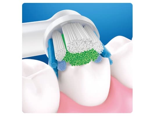 Oral-B Precision Clean CleanMaximiser - Ylimääräinen hammasharjan pää - hammasharjalle - valkoinen (4 kpl pakkaus) - ProfessionalCare 550 Precision C