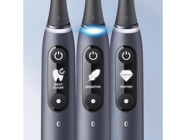 Oral-B iO 4210201363026, Vuxen, Roterande tandborste, Daglig vård, Djuprengöring, Gum omsorg, Känslig, Tandblekning, Svart, Svart, Rund