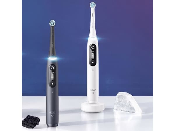 Oral-B iO 4210201363026, Vuxen, Roterande tandborste, Daglig vård, Djuprengöring, Gum omsorg, Känslig, Tandblekning, Svart, Svart, Rund
