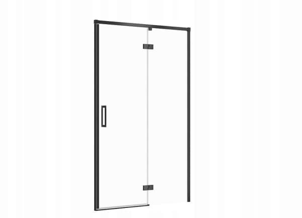 Cersanit S932-126 DUSJHUS HENGSLET DØR LARGA SORT 120X195 PR TRANS GLASS // KNC.DRZ-LARGA-120X195-TR-P-CZ