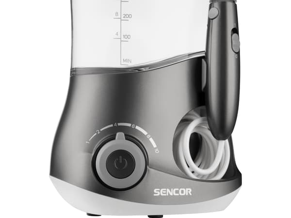 Sencor Irrigator SOY IRIGER 2200SL GRÅ NETTVERK (4 DYSER, TIMER, TRYKKREG., OPPBEVARINGSBOKS)