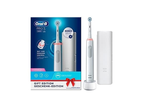 Oral-B ZahnbürstePro 3 3500 White ReisE | For 3 3000