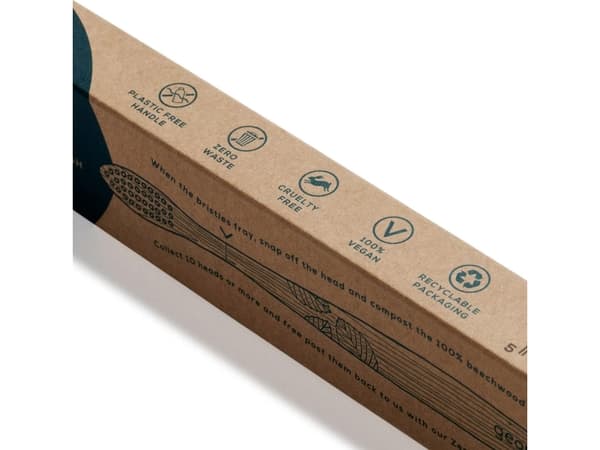 Georganics Georganics, Økologisk tannbørste av bøketre, FIRM