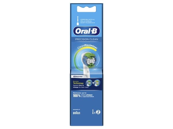 Oral-B 80338441 Elektrisk tannbørstehode 2 stk(er) Blå - Grønn - Hvit (4210201317029)