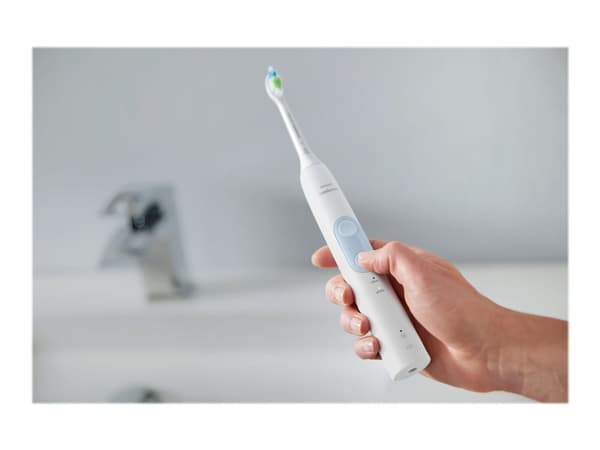 Philips Sonicare ProtectiveClean 4500 HX6839 - Tannbørste - trådløs - hvit/lyseblå