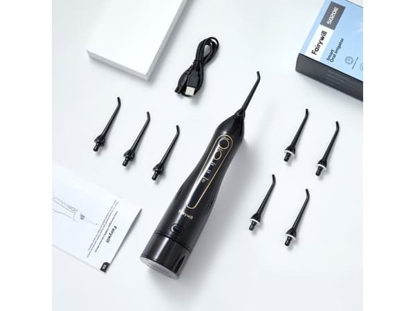 Fairywill PRFW-5020E-BLACK, Batteri, 4 h, 3 veckor
