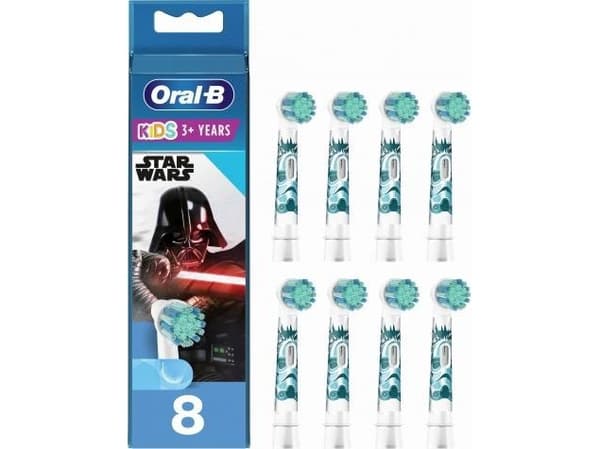 Oral-B Kids Star Wars tandborsthuvuden - 8-pack