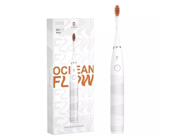 Oclean Flow S Adult Sonic toothbrush Orange, White