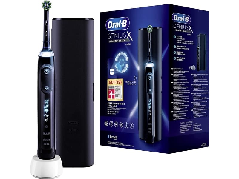 Oral-B Genius X Voksen Oscillerende Tannbørste Sort